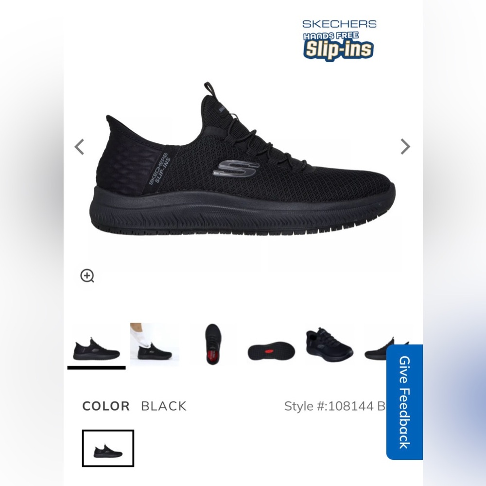 Womens Skechers Slip In’s work shoes